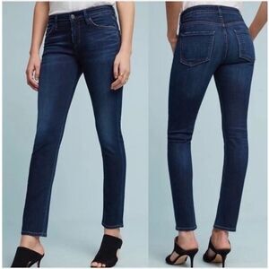 Citizens of Humanity Arielle Midrise Slim Dark Wash Non Ripped Sz 27 #764